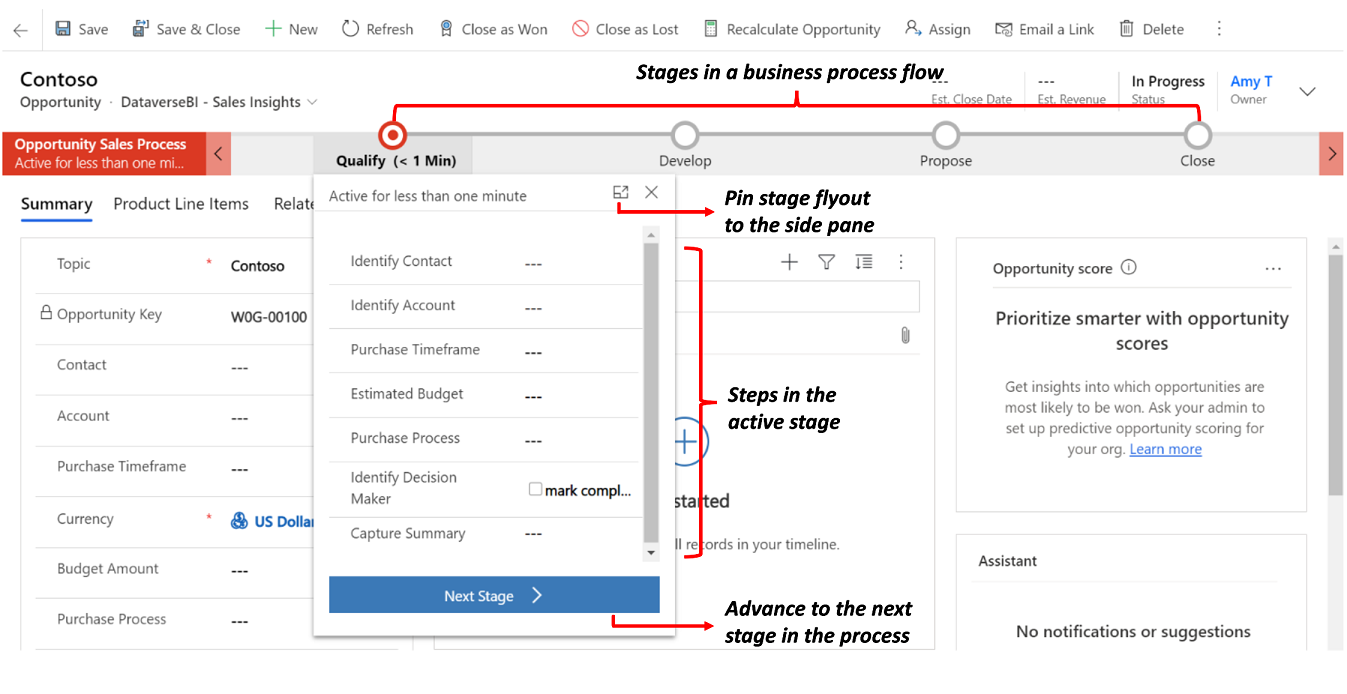 Business Process Flows with D365